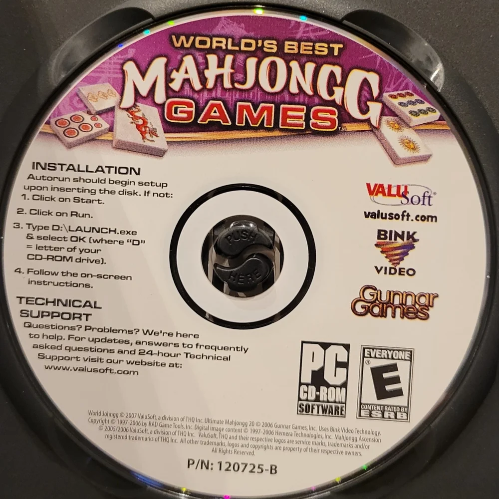 World's Best Mahjongg Games PC CD-ROM